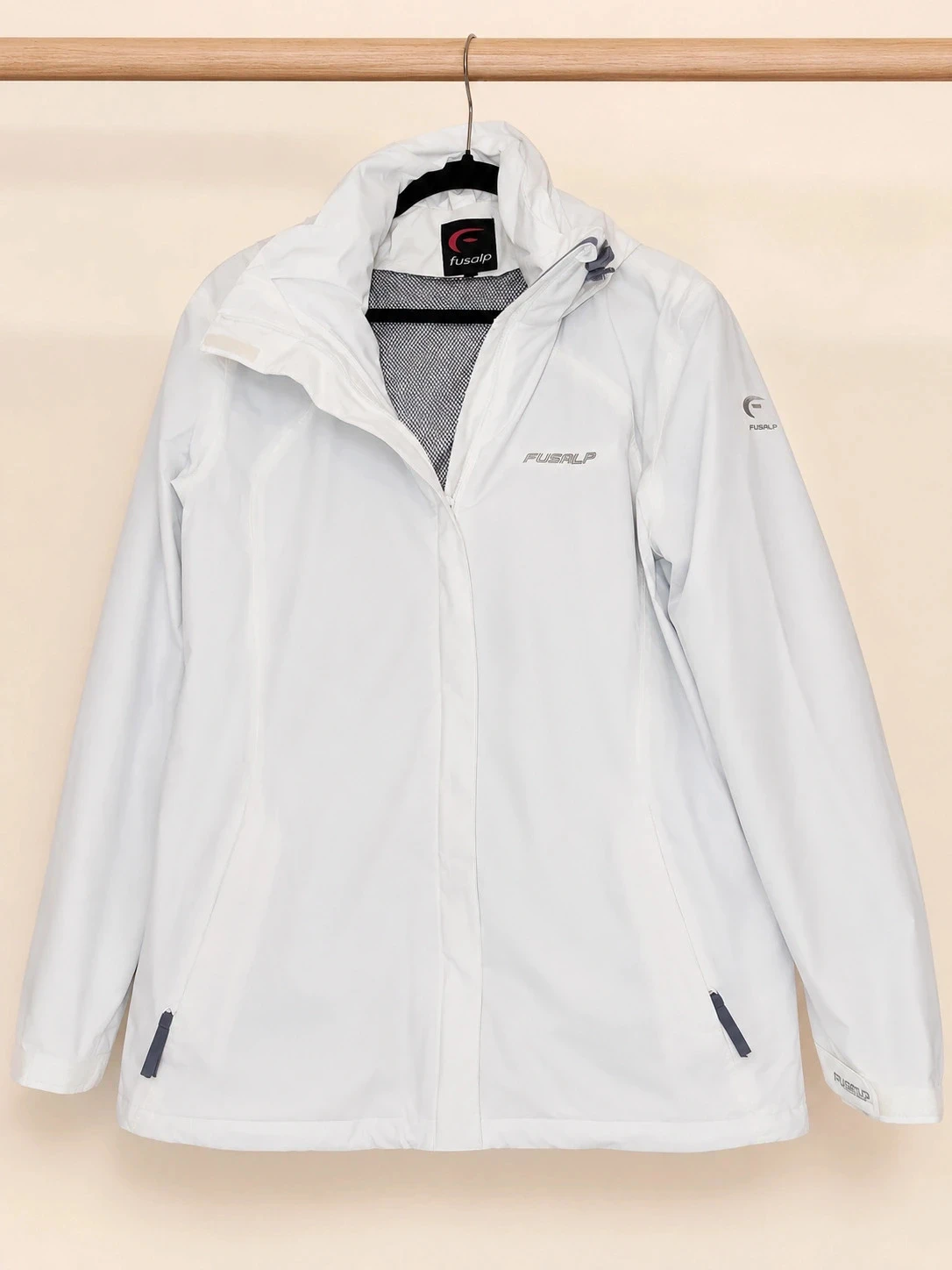 Veste technique FUSALP perfotex blanche xl Coupe-vent / Imperméable